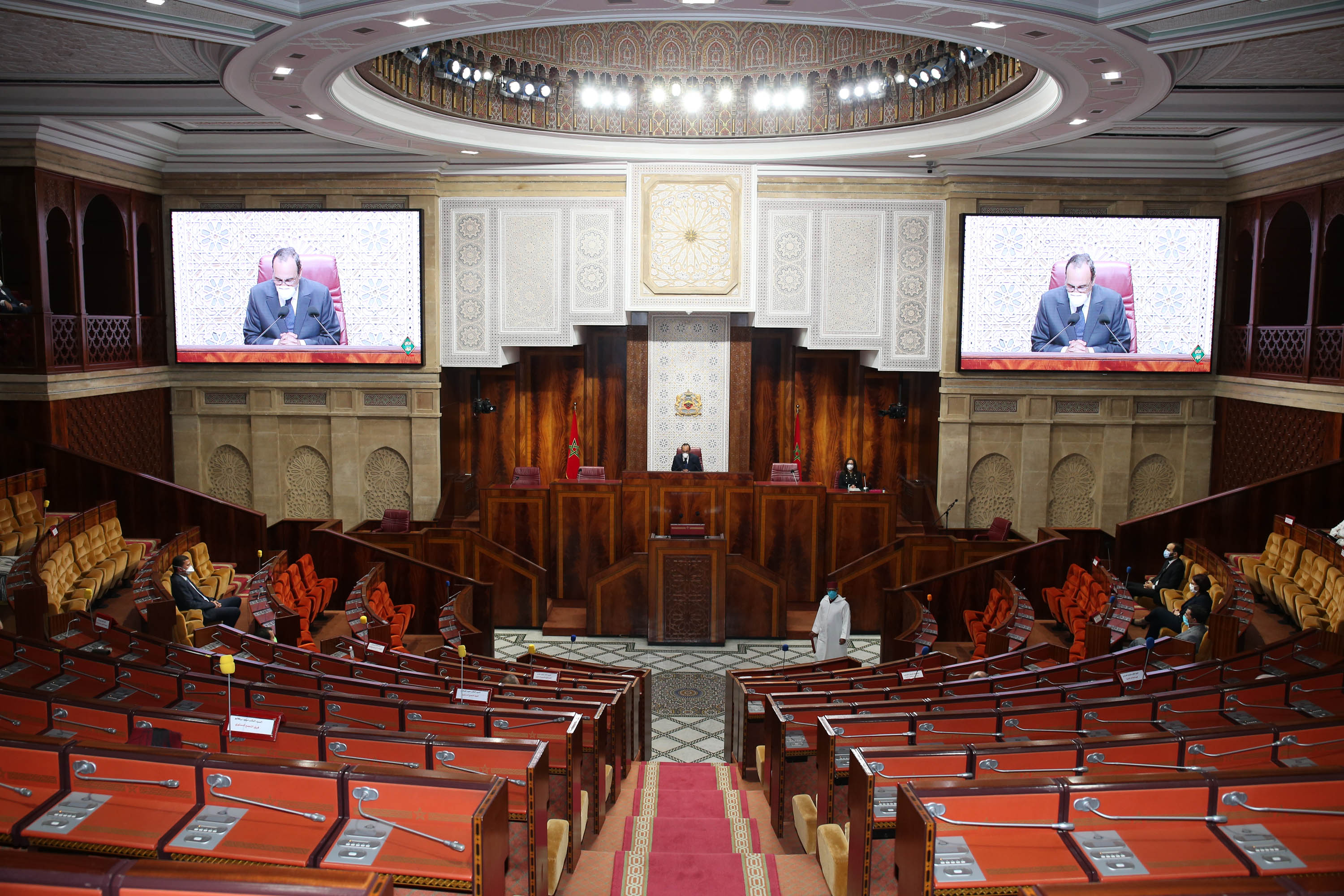 في رسالتين وجهتا للسيد الحبيب المالكي رئيس مجلس النواب... رئيس برلمان عموم إفريقيا والأمين العام التنفيذي لمنتدى فوبريل يعربان عن التقدير والعرفان لجهود جلالة الملك لصالح إفريقيا