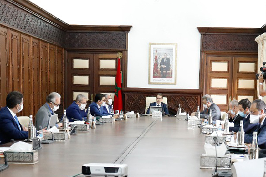 الاجتماع الاسبوعي لمجلس الحكومة 