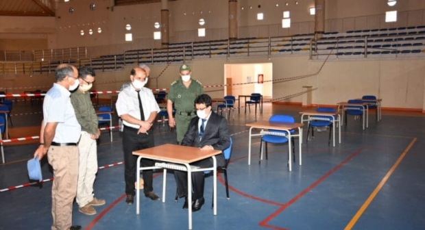 الرحامنة .. بوينيان يتفقد مراكز امتحانات البكالوريا