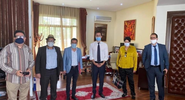 بلاغ حول اللقاء المشترك بين الاتحاد المغربي لمهن الدراما و وزير الثقافة والشباب والرياضة