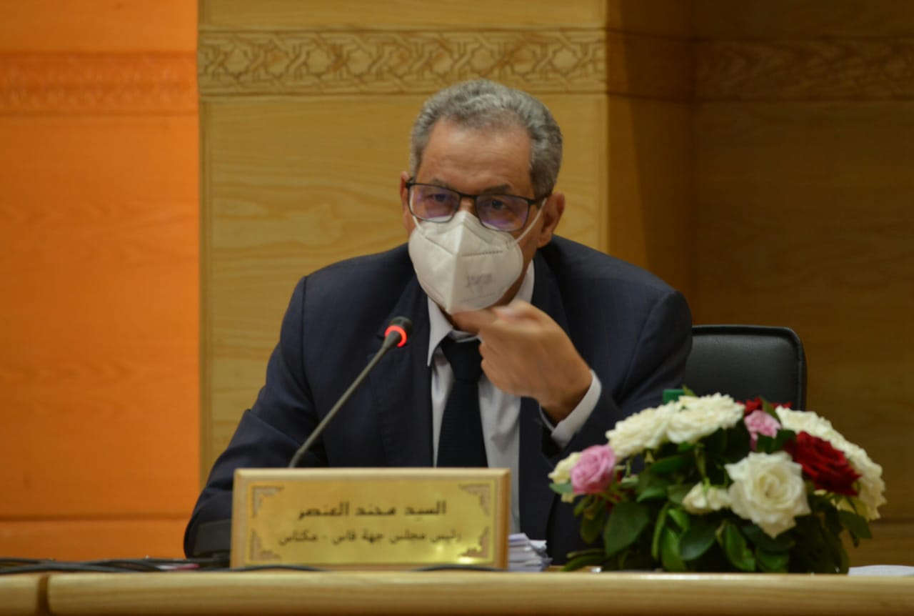 إطلالة على ماقاله السيد امحند العنصر رئيس مجلس جهة فاس مكناس  =أمام أنظار مكونات مجلسه ورجال الإعلام في فحوى مضمون  = التقرير الإخباري لرئيس مجلس جهة فاس مكناس =