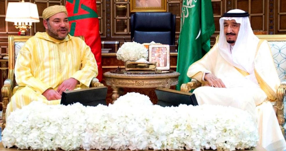 الملك محمد السادس يعزي خادم الحرمين الشريفين في وفاة الأمير خالد بن سعود بن عبد العزيز آل سعود