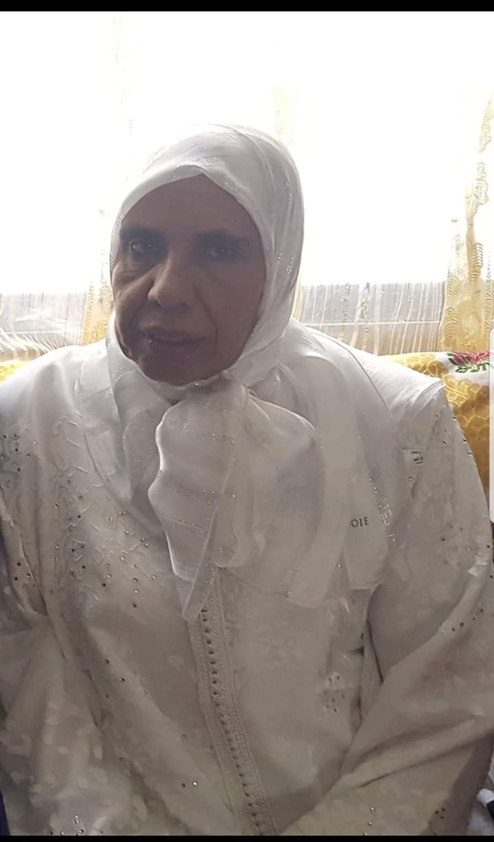 تشييع جثمان الحاجة حسنة شقيقة عبدالصمد بن حمان بمقبرة مولاي مليانة مكناس