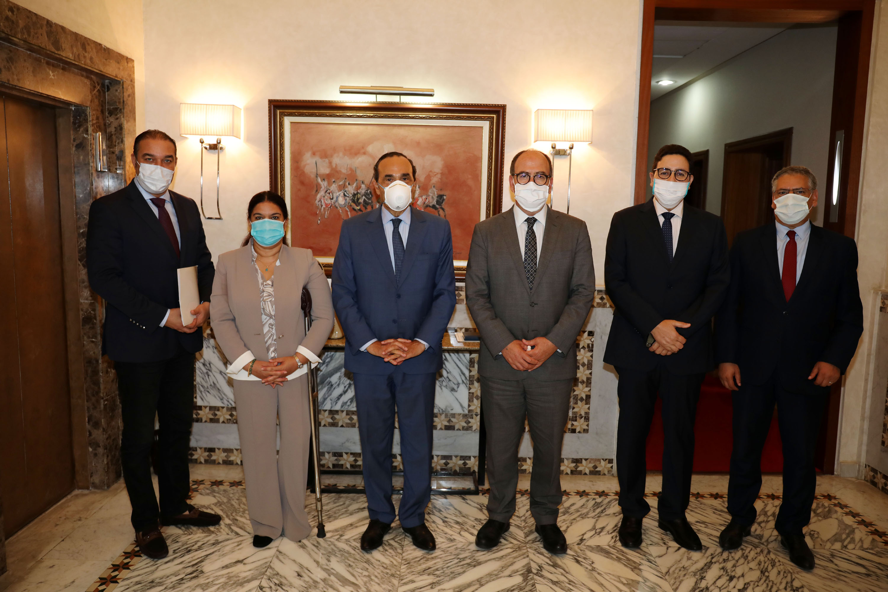 بلاغ لجنة التنسيق بين مجلسي البرلمان