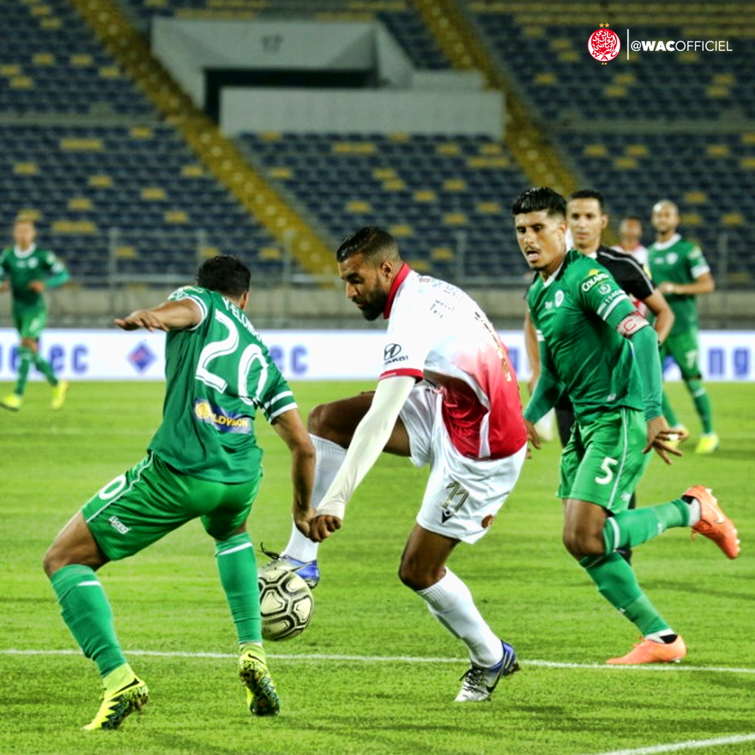 قمة الوداد الرياضي ومولودية وجدة بلا غالب ولا مغلوب..