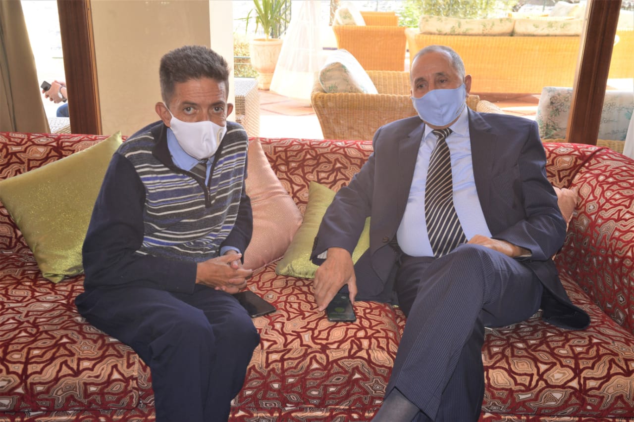 تهينئة مرفوعة من السيد عزيزي مدير فندق المرينيين باسمه وباسم كل مكونات موظفي    الى النمور الصفر الماص باهمية الصعود  وعلى اختيارهم لفندقهم للاقامة فيه