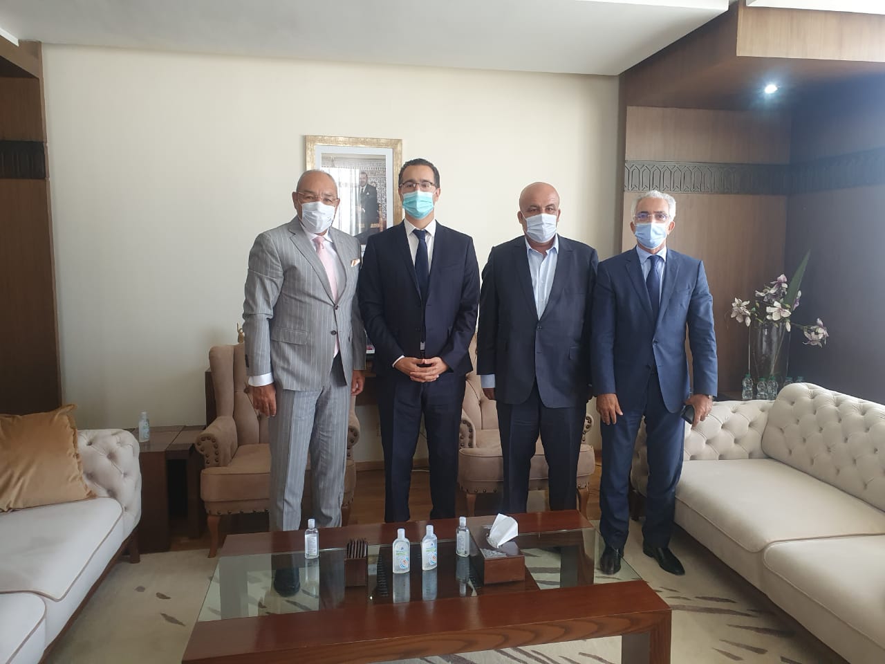 لقاء للفيدرالية المغربية لناشري الصحف مع الوزير المكلف بالاتصال استقبل السيد عثمان الفردوس، الوزير المكلف بالاتصال