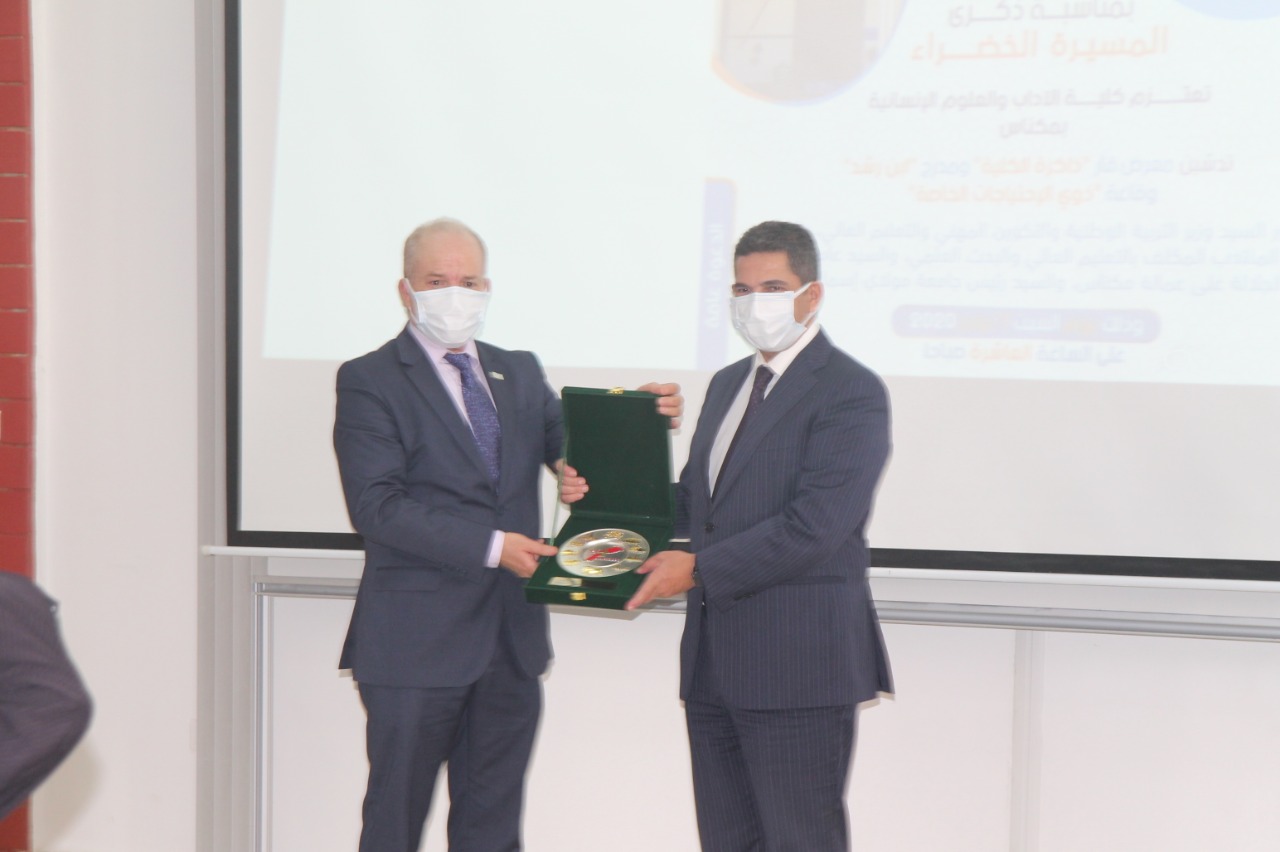 سعيد أمزازي وزير التربية الوطنية والتكوين المهني والبحث العلمي في زيارة لجامعة مولاي إسماعيل بمكناس