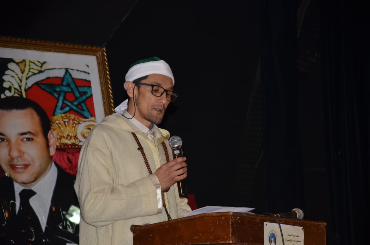 تعزية الى الحاج معاد شبيهي رئيس جمعية روح الثرات الصوفي للمديح والسماع بمكناس في وفاة عماته