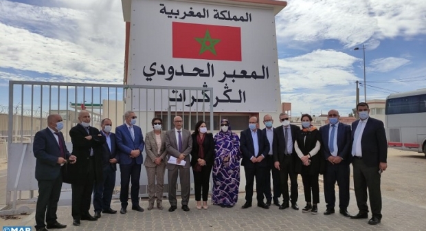 الكركرات .. وفد عن لجنة الخارجية بمجلس النواب ينوه بتدخل القوات المسلحة الملكية لتأمين المعبر الحدودي