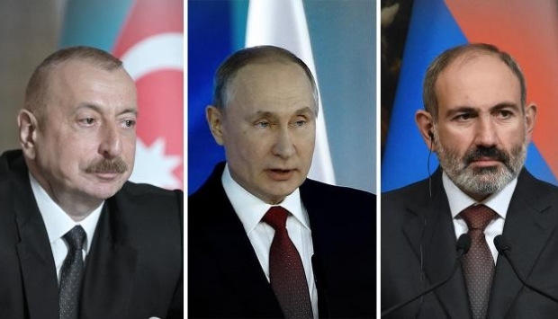 بوتين يجمع زعماء أرمينيا وأذربيجان.
