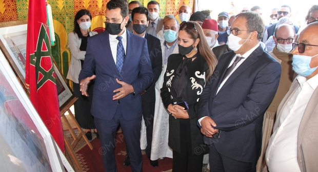 بوشارب تعطي انطلاقة مشروع التأهيل الحضري للمدخل الجنوبي لطرفاية