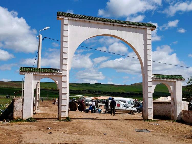 في الطريق نحو  جماعة عين جمعة عمالة مكناس