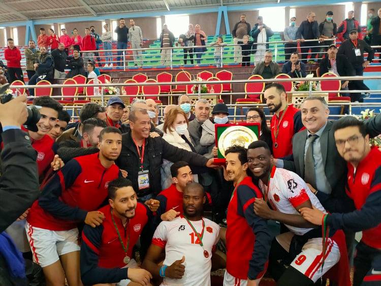 لقب بطولة الكرة الطائرة (2019/2020 )  ينتزعه الجيش الملكي من قلب العاصمة الإسماعيلية.