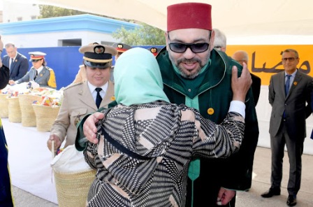 رمضان..جلالة الملك يطلق النسخة 22 من عملية توزيع الدعم الغذائي 