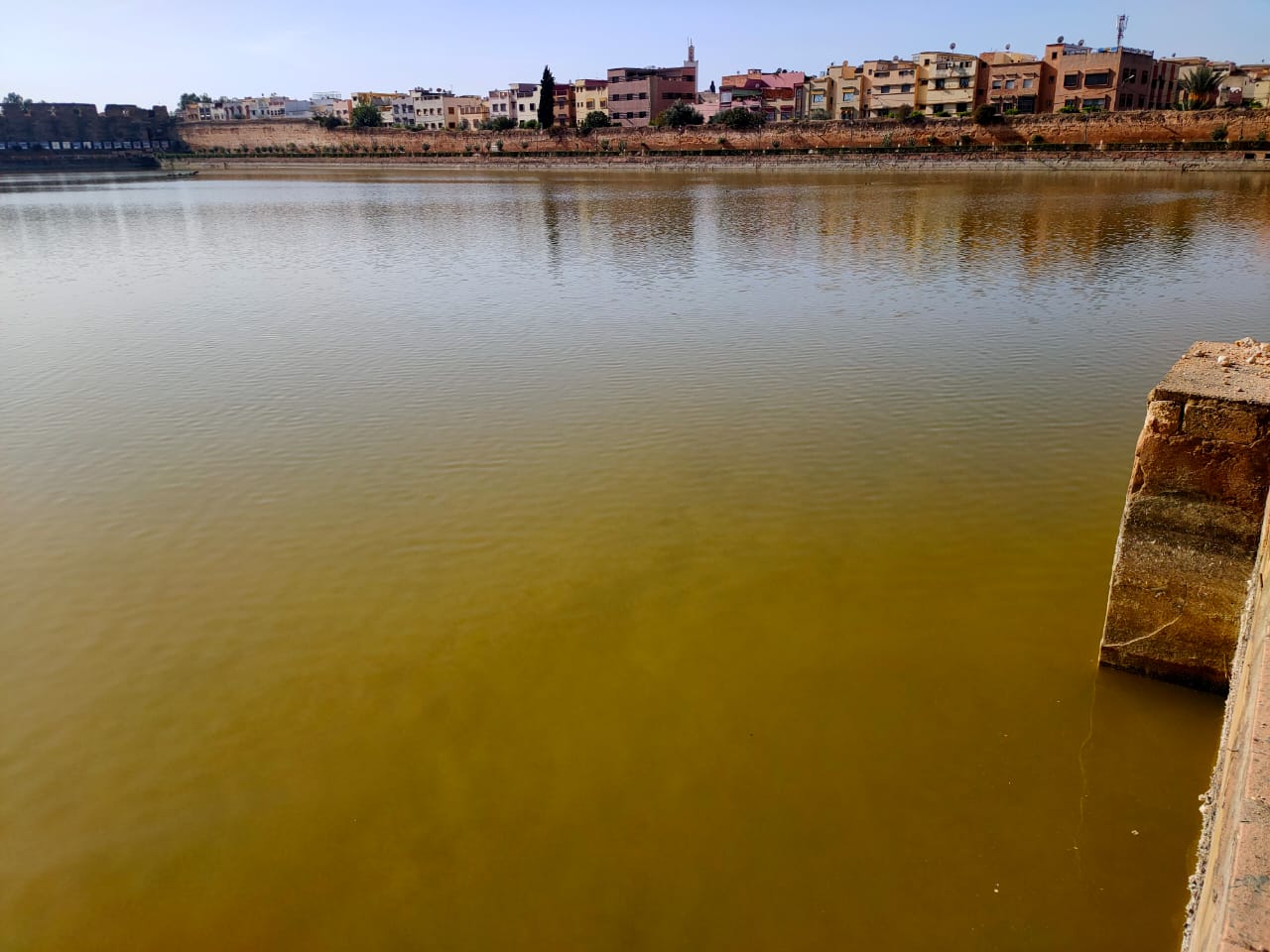 بعد أن يتم تأهيل حوض صهريج سواني، أين هو المورد  المائي لإعادة التعبئة؟