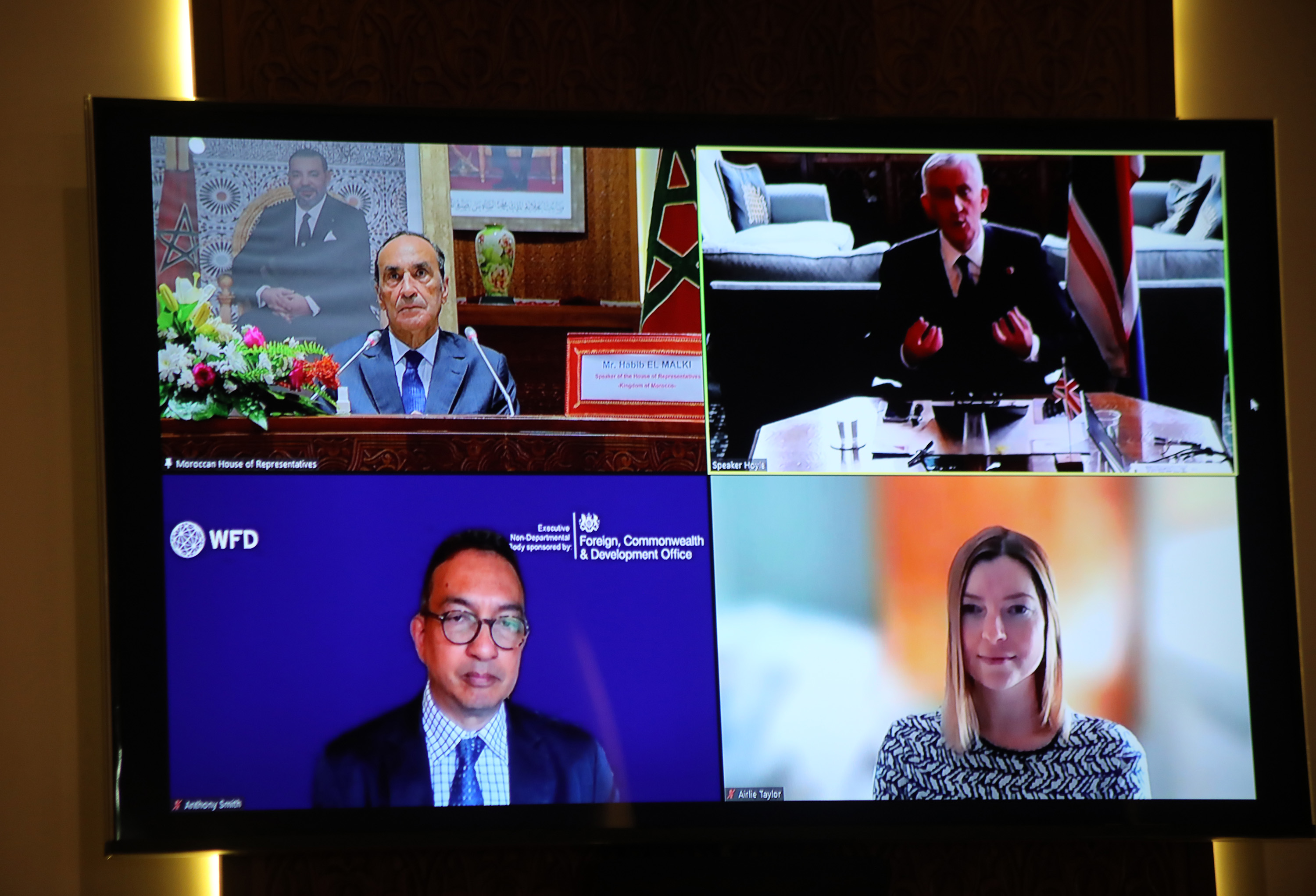 رئيس مجلس النواب ورئيس مجلس العموم البريطاني يعربان عن إرادتهما القوية للدفع بالعلاقات الثنائية المغربية-البريطانية إلى مزيد من التقارب والتكامل