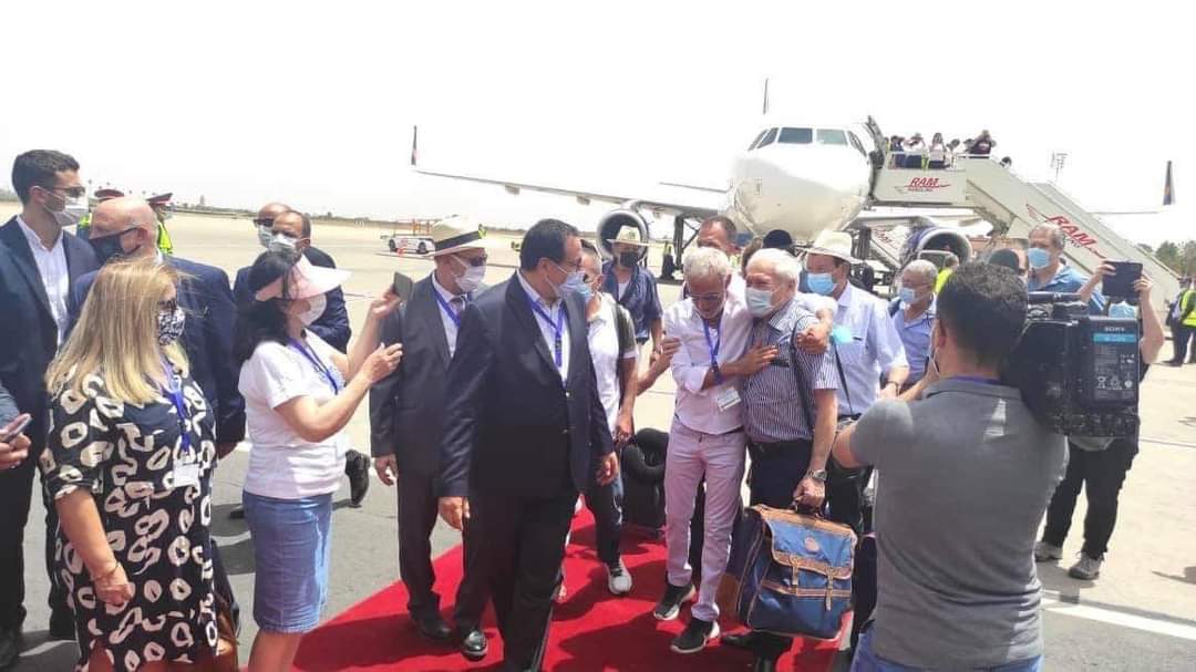 تدشين أولى الرحلات الجوية بين إسرائيل والمغرب تدشين أولى الرحلات الجوية بين إسرائيل والمغرب