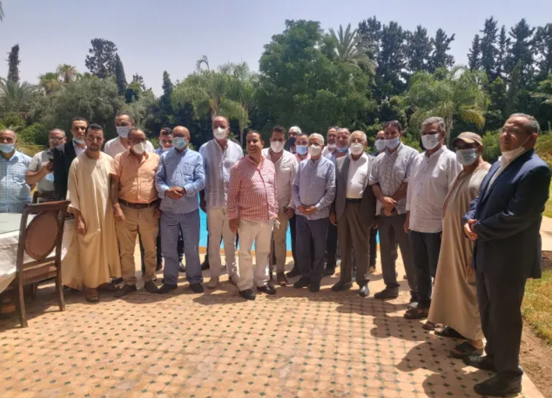 ساجد يترأس لقاءا تنظيميا للحزب بجهة مراكش اسفي 