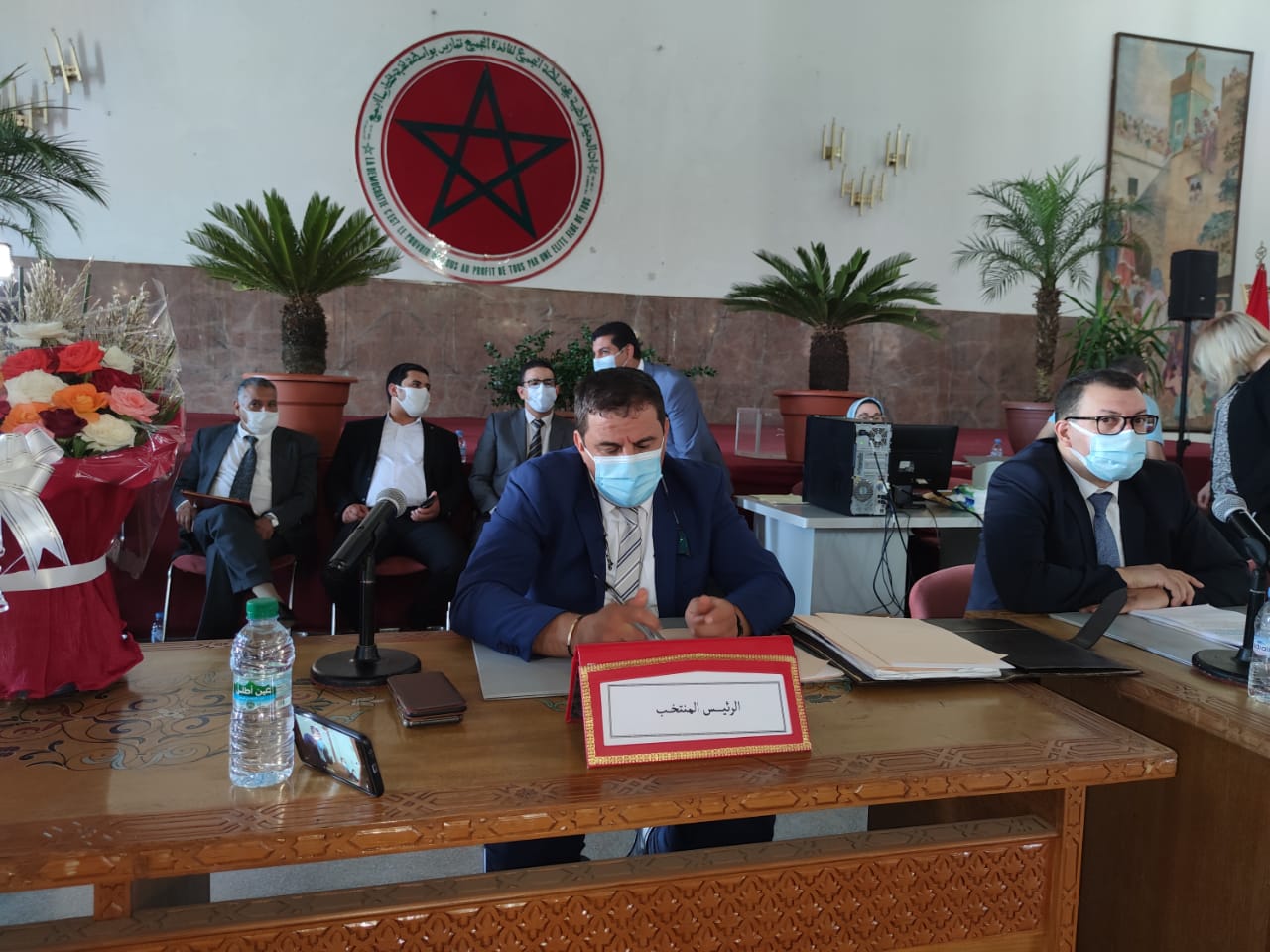 انتخاب الدكتور جواد باحجي عن حزب التجمع الوطني للاحرار رئيسا جديدا لجماعة مكناس انتخاب الدكتور جواد باحجي عن حزب التجمع الوطني للاحرار رئيسا جديدا لجماعة مكناس