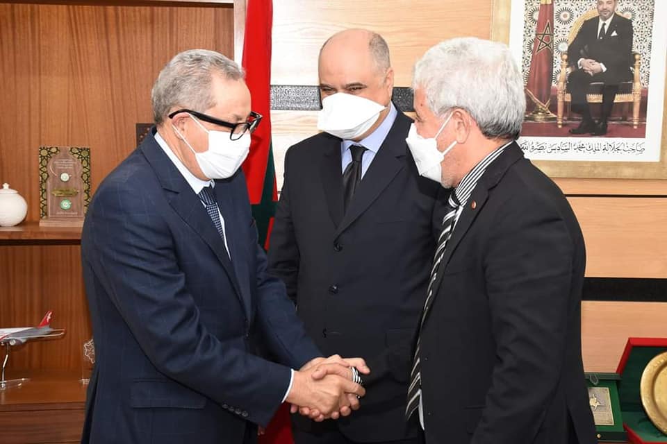 حفل تسليم السلط بين امحند العنصر و عبد الواحد الأنصاري بمقر جهة فاس مكناس حفل تسليم السلط بين امحند العنصر و عبد الواحد الأنصاري بمقر جهة فاس مكناس