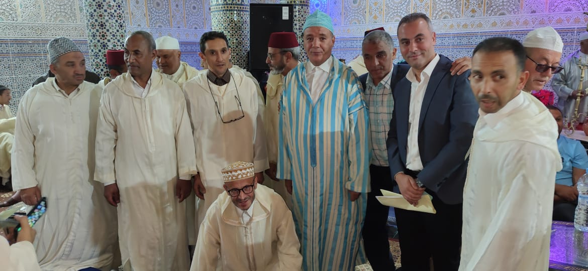 مكناس..جمعية روح التراث الصوفي للمديح والسماع برئاسة رئيسها الحاج معاد شبيهي تحتفي بالدورة الرابعة للمولوديات فيسبوك تويتر لينكدإن سكايب مشاركة عبر البريد طباعة مكناس..جمعية روح التراث الصوفي للمديح والسماع برئاسة رئيسها الحاج معاد شبيهي تحتفي بالدورة الرابعة للمولوديات فيسبوك تويتر لينكدإن سكايب مشاركة عبر البريد طباعة