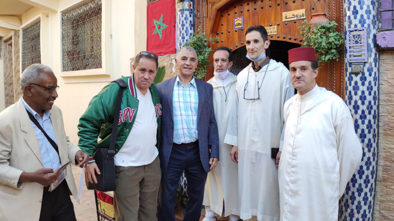 مكناس..جمعية روح التراث الصوفي للمديح والسماع برئاسة رئيسها الحاج معاد شبيهي تحتفي بالدورة الرابعة للمولوديات فيسبوك تويتر لينكدإن سكايب مشاركة عبر البريد طباعة مكناس..جمعية روح التراث الصوفي للمديح والسماع برئاسة رئيسها الحاج معاد شبيهي تحتفي بالدورة الرابعة للمولوديات فيسبوك تويتر لينكدإن سكايب مشاركة عبر البريد طباعة