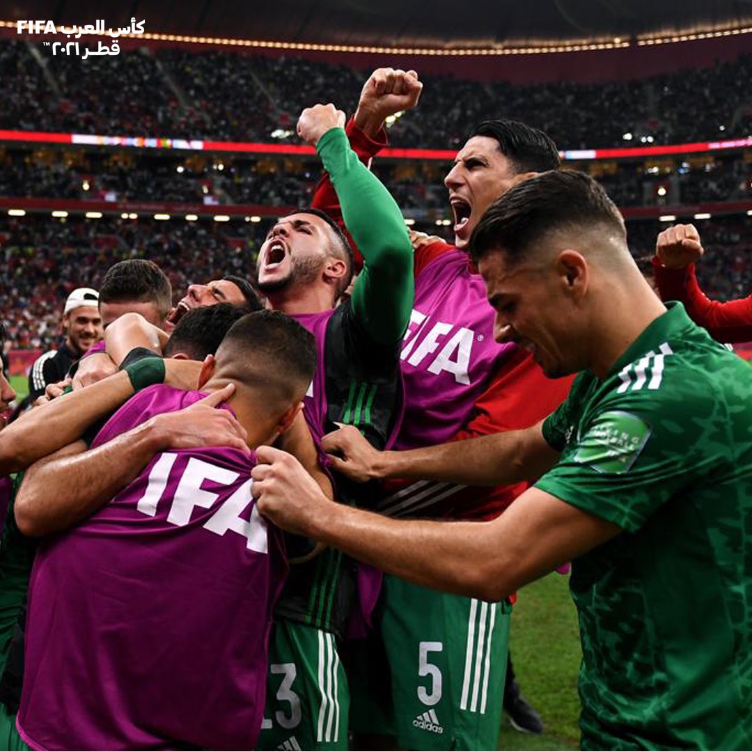 منتخب الجزائر بطلا لكأس العرب - FIFA قطر لأول مرة في تاريخه... منتخب الجزائر بطلا لكأس العرب - FIFA قطر لأول مرة في تاريخه...