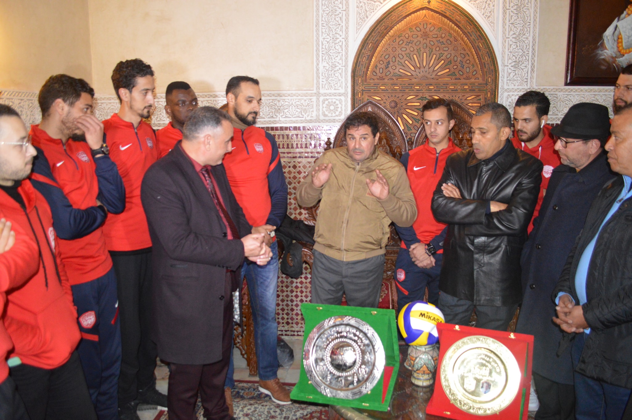 الدكتور جواد باحجي رئيس جماعة مكناس يدعم الرياضة المكناسية على جميع المجالات بصورة غير مسبوقة الدكتور جواد باحجي رئيس جماعة مكناس يدعم الرياضة المكناسية على جميع المجالات بصورة غير مسبوقة