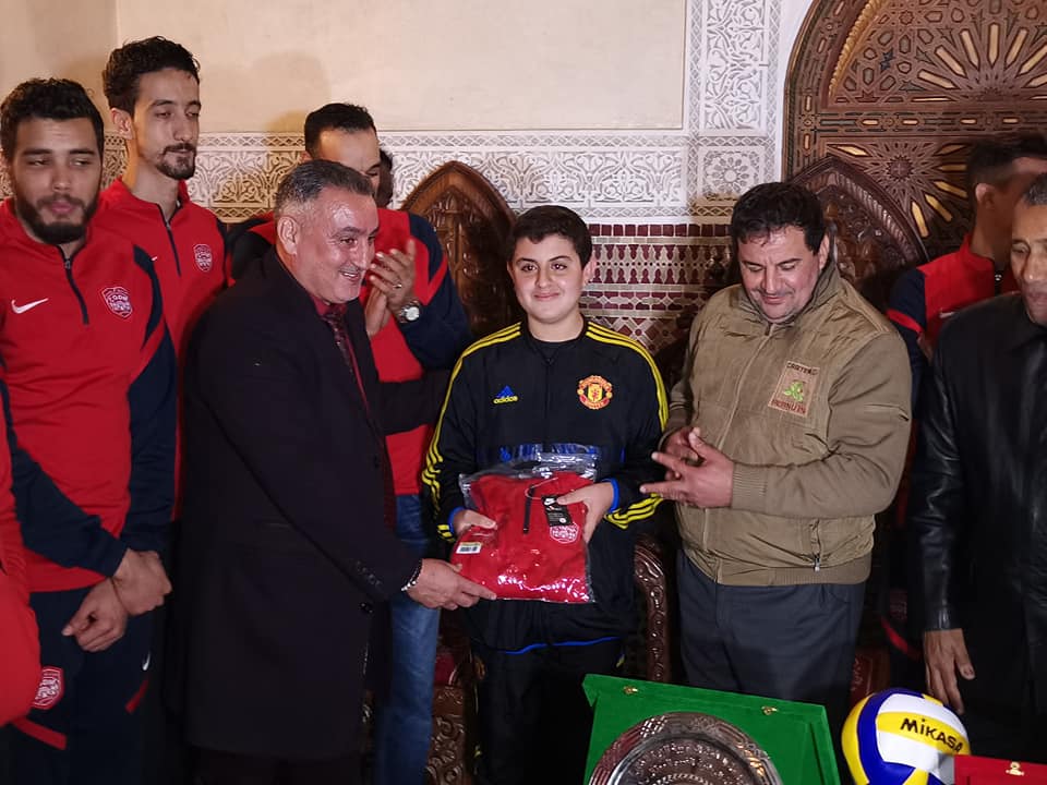 الدكتور جواد باحجي رئيس جماعة مكناس يدعم الرياضة المكناسية على جميع المجالات بصورة غير مسبوقة الدكتور جواد باحجي رئيس جماعة مكناس يدعم الرياضة المكناسية على جميع المجالات بصورة غير مسبوقة