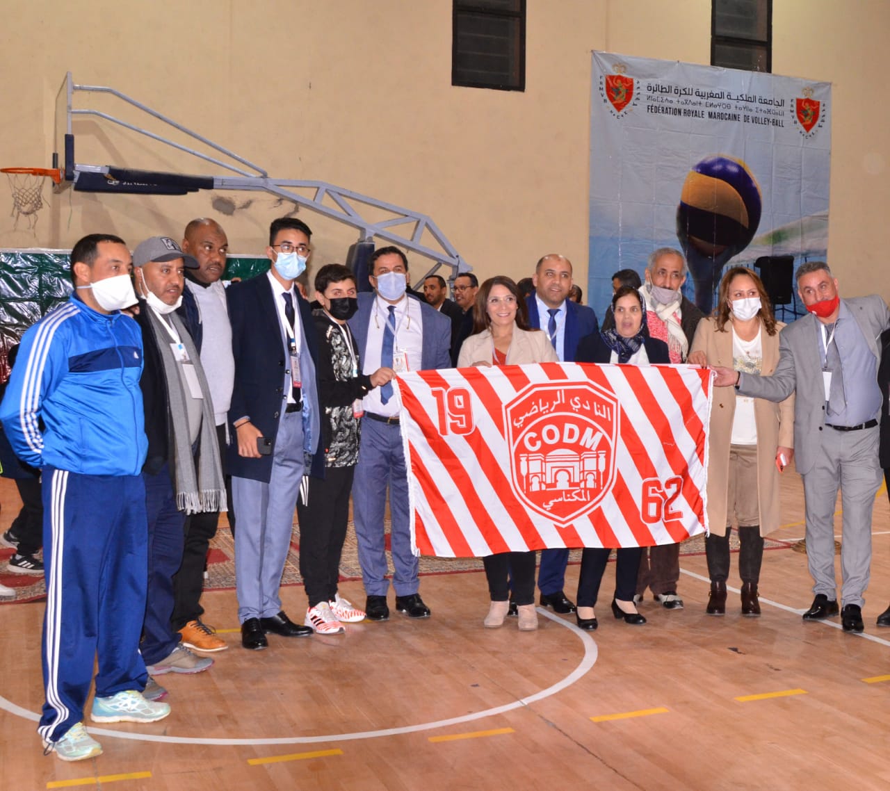 رغم عدم إحراز كأس العرش أمام الفتح الرباطي فريق النادي المكناسي للكرة الطائرة وجه مشرف للرياضة بمكناس