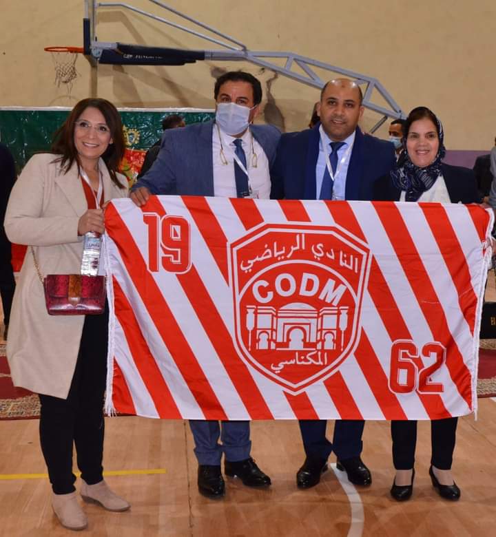 رغم عدم إحراز كأس العرش أمام الفتح الرباطي فريق النادي المكناسي للكرة الطائرة وجه مشرف للرياضة بمكناس