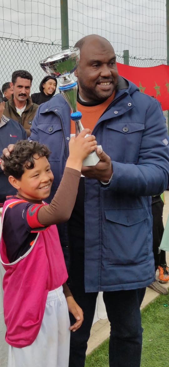 مكناس ): جمعية الأيادي المتضامنة لذوي الاحتياجات الخاصة /فرع مكناس تنظم النسخة الثالثة من دوري كرة القدم بشراكة مع :الجمعيات المدنية وتكرم فعاليات اعلامية ورياضية وجمعوية تحت شعار: كرة القدم القاطرة الرياضية رمز الوحدة الوطنية. مكناس ): جمعية الأيادي المتضامنة لذوي الاحتياجات الخاصة /فرع مكناس تنظم النسخة الثالثة من دوري كرة القدم بشراكة مع :الجمعيات المدنية وتكرم فعاليات اعلامية ورياضية وجمعوية تحت شعار: كرة القدم القاطرة الرياضية رمز الوحدة الوطنية.