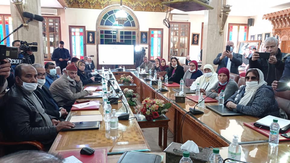 عبدالمالك البوطيين يتراس لقاء تحسيسي حول التغطية الاجتماعية لفائدة الصناع التقليدين بمكناس عبدالمالك البوطيين يتراس لقاء تحسيسي حول التغطية الاجتماعية لفائدة الصناع التقليدين بمكناس