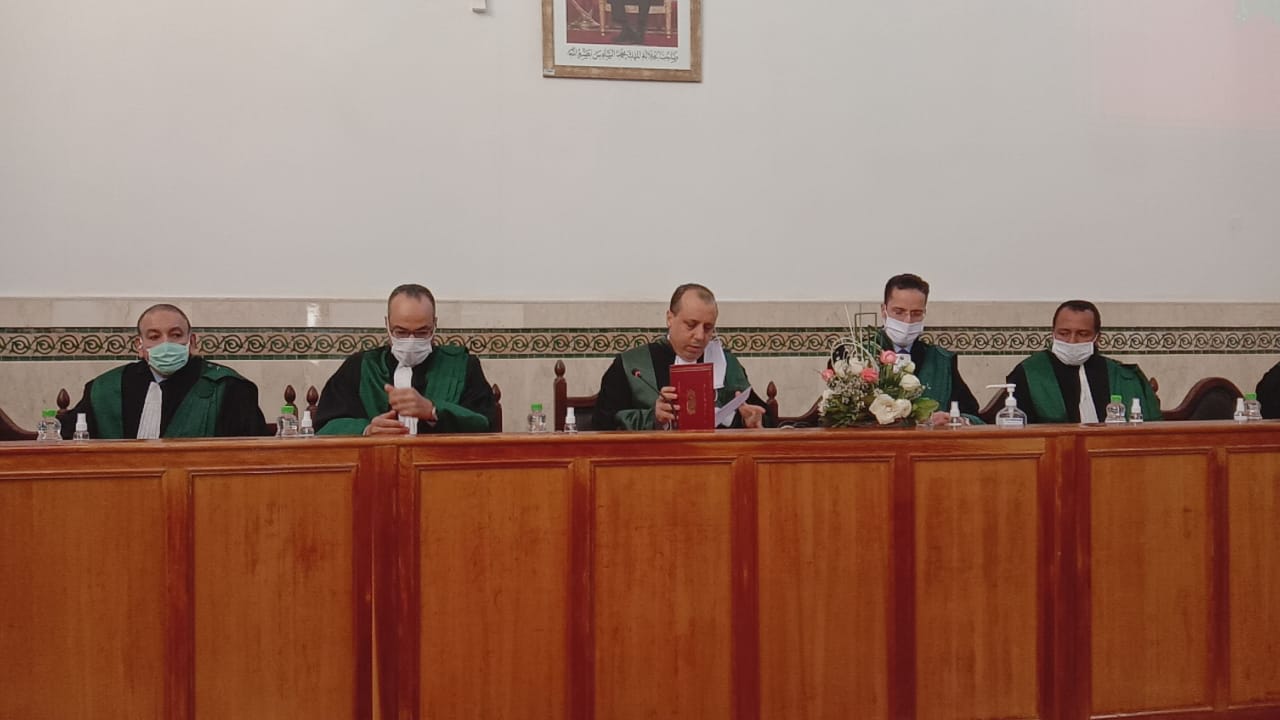 ازرو إقليم افران ،: حفلتنصيب الرئيس الجديد للمحكمة الابتدائية بأزرو