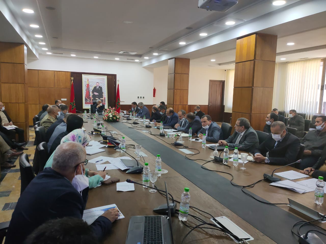 مكناس: وضعية تزويد الجماعات الترابية التابعة لعمالة مكناس بالماء الصالح للشرب.