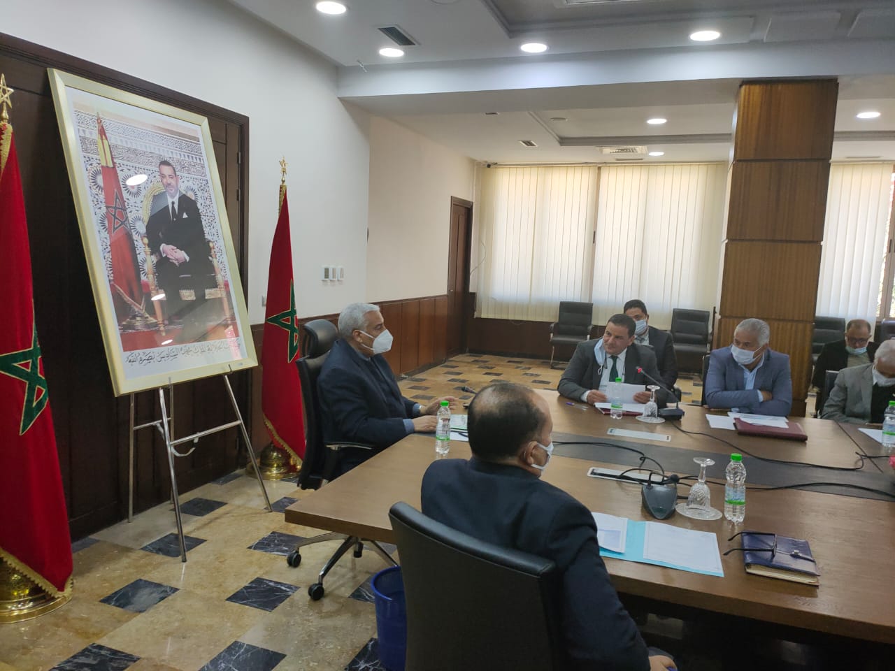 مكناس: وضعية تزويد الجماعات الترابية التابعة لعمالة مكناس بالماء الصالح للشرب.