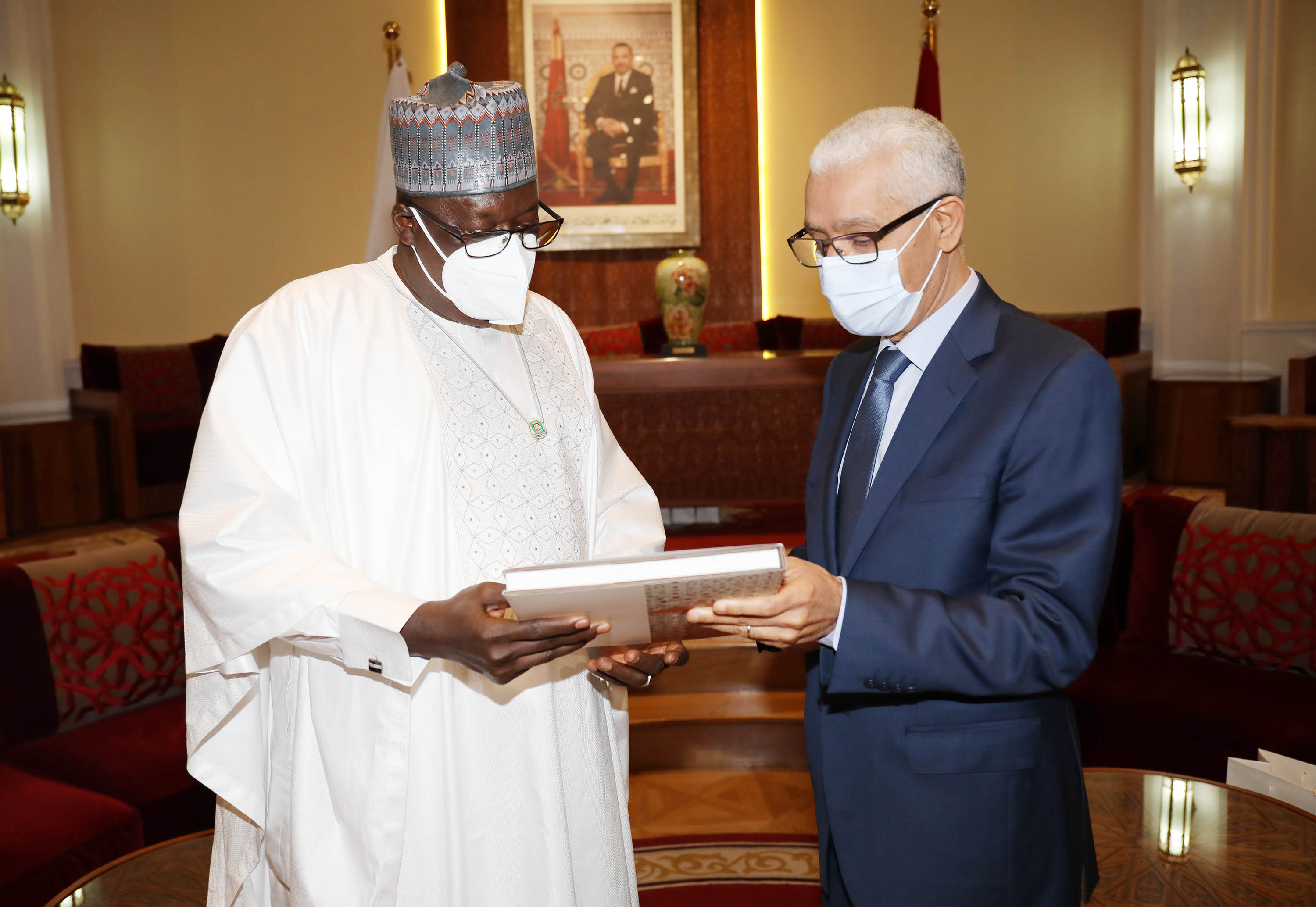 رئيس مجلس النواب ورئيس برلمان المجموعة الاقتصادية لدول غرب إفريقيا يتفقان على إعطاء دفعة جديدة للتعاون البرلماني