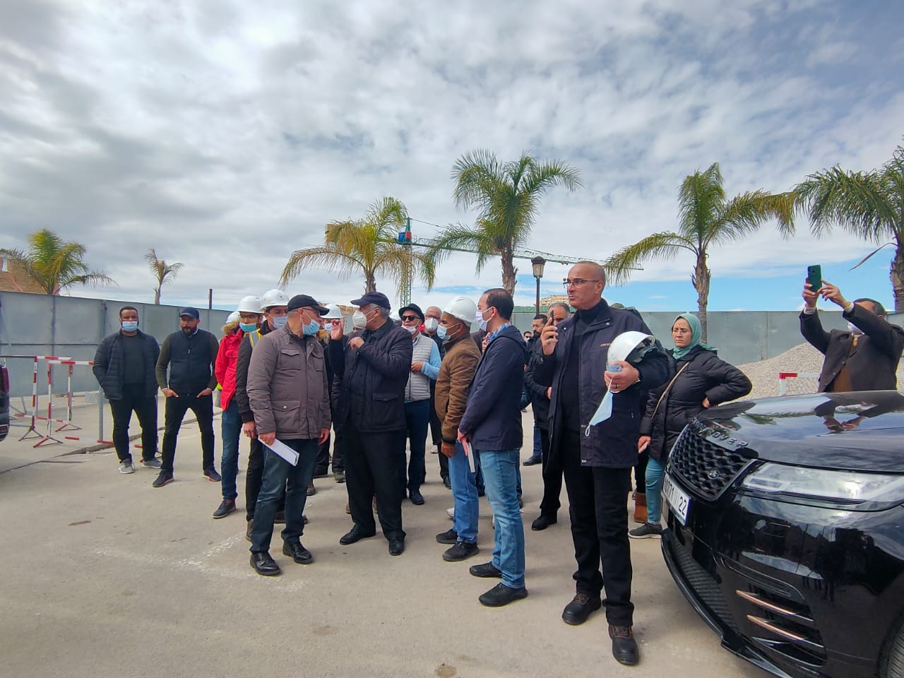 عامل عمالة مكناس في تفقد ميداني لمجموعة من أوراش تأهيل و تثمين المدينة العتيقة.