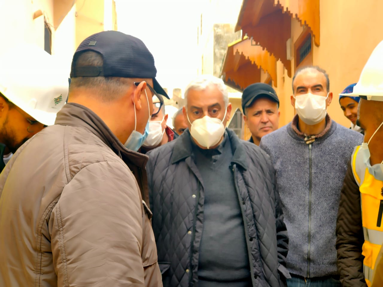 عامل عمالة مكناس في تفقد ميداني لمجموعة من أوراش تأهيل و تثمين المدينة العتيقة.