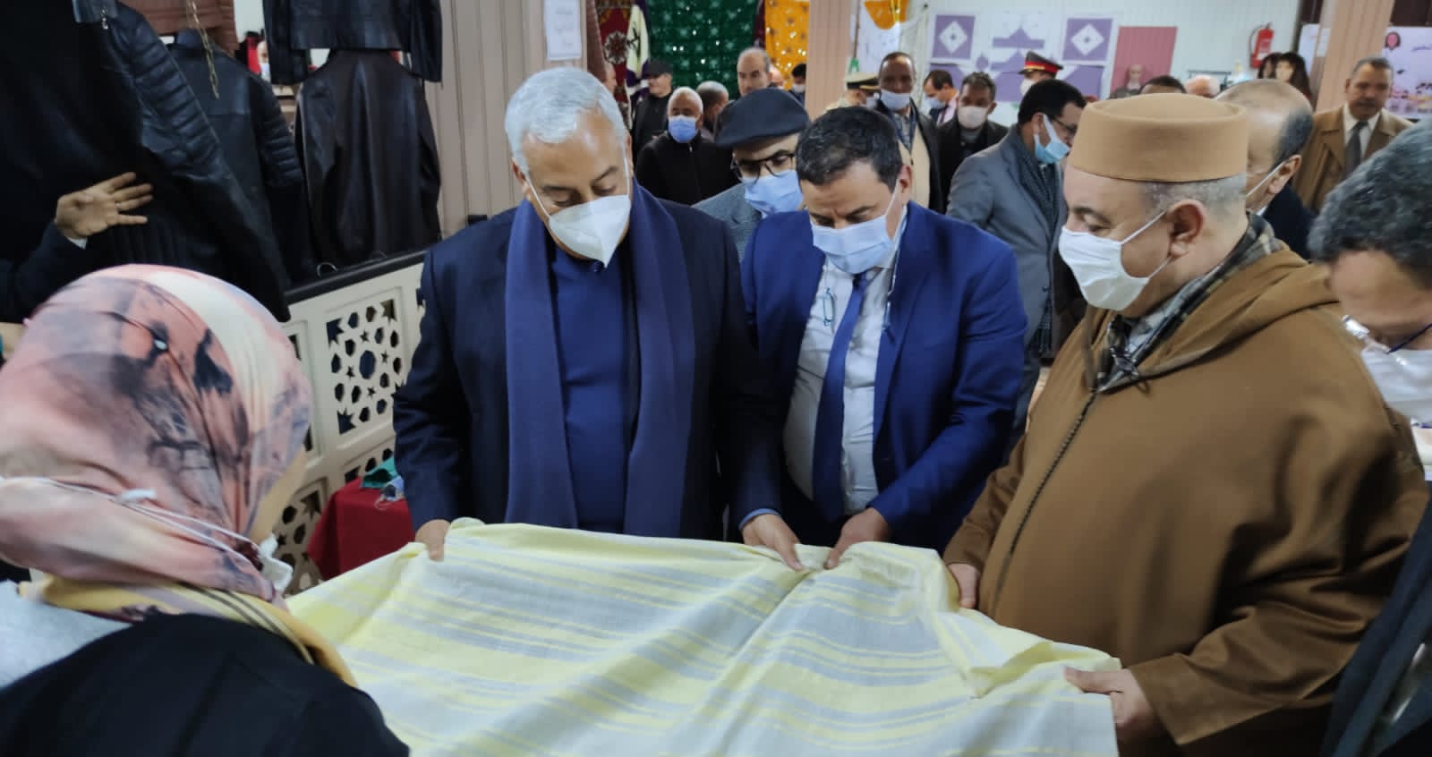 افتتاح معرض الاقتصاد التضامني لمنتجات النساء من ذوي الدخل المحدود. افتتاح معرض الاقتصاد التضامني لمنتجات النساء من ذوي الدخل المحدود.