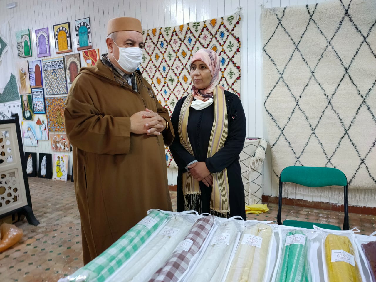 افتتاح معرض الاقتصاد التضامني لمنتجات النساء من ذوي الدخل المحدود. افتتاح معرض الاقتصاد التضامني لمنتجات النساء من ذوي الدخل المحدود.