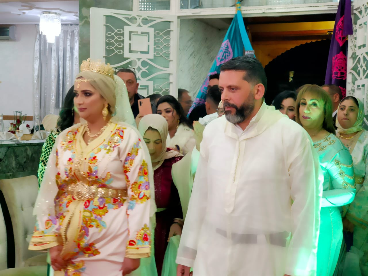 تهنئة بمناسبة زواج الفاعلة الجمعوية ايمان الدواي باخونا سيدي محمد ايت الطالب تهنئة بمناسبة زواج الفاعلة الجمعوية ايمان الدواي باخونا سيدي محمد ايت الطالب