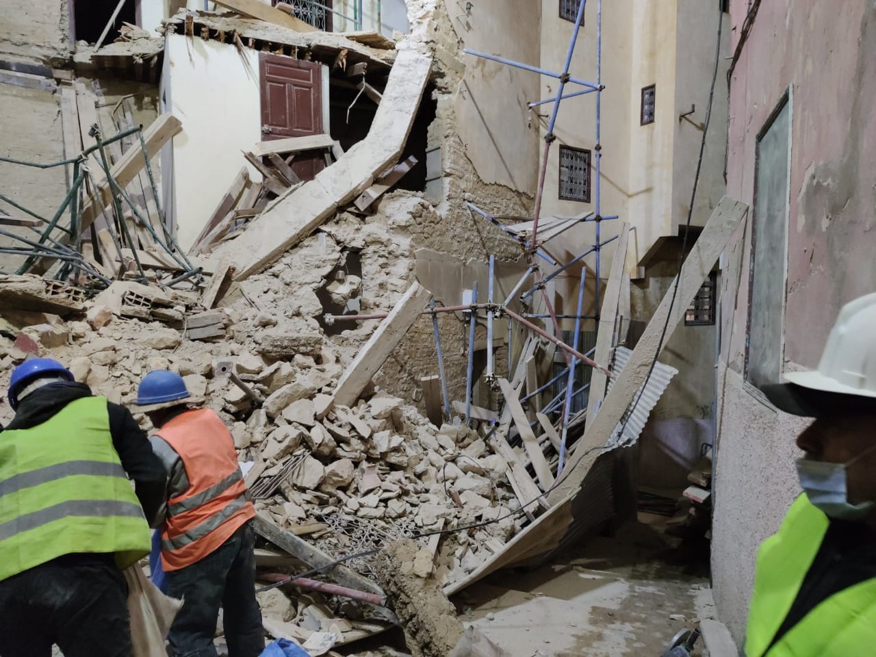 زلزال ليلة يوم عيد الأضحى بحي الزيتون.