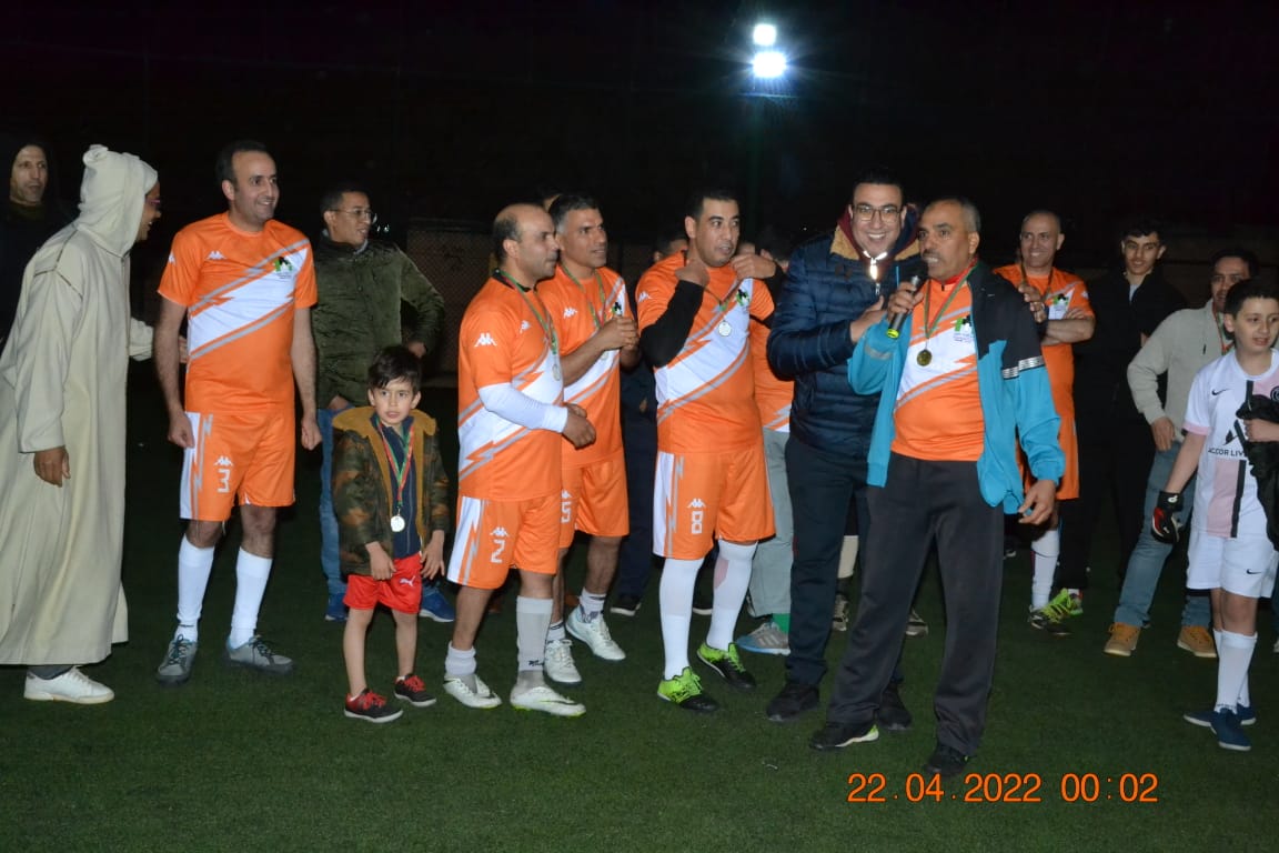 مكناس.. اختتام فعاليات الدوري الرمضاني لكرة القدم للمكتب الجهوي لنادي قضاة المغرب بمكناس مكناس.. اختتام فعاليات الدوري الرمضاني لكرة القدم للمكتب الجهوي لنادي قضاة المغرب بمكناس