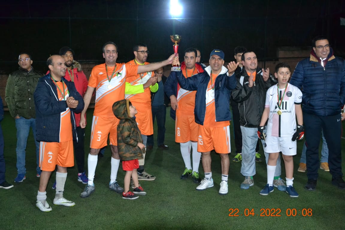 مكناس.. اختتام فعاليات الدوري الرمضاني لكرة القدم للمكتب الجهوي لنادي قضاة المغرب بمكناس مكناس.. اختتام فعاليات الدوري الرمضاني لكرة القدم للمكتب الجهوي لنادي قضاة المغرب بمكناس