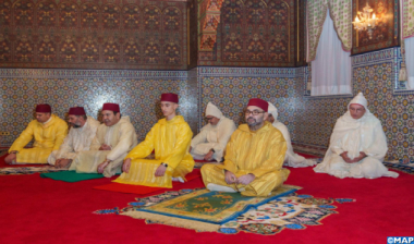 أمير المؤمنين صاحب الجلالة الملك محمد السادس يحيي ليلة القدر المباركة