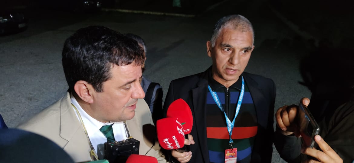 السيد عبدالغني الصبار عامل عمالة مكناس يشرف على افتتاح الدورة 20 للمهرجان الدولي الفيكام  .