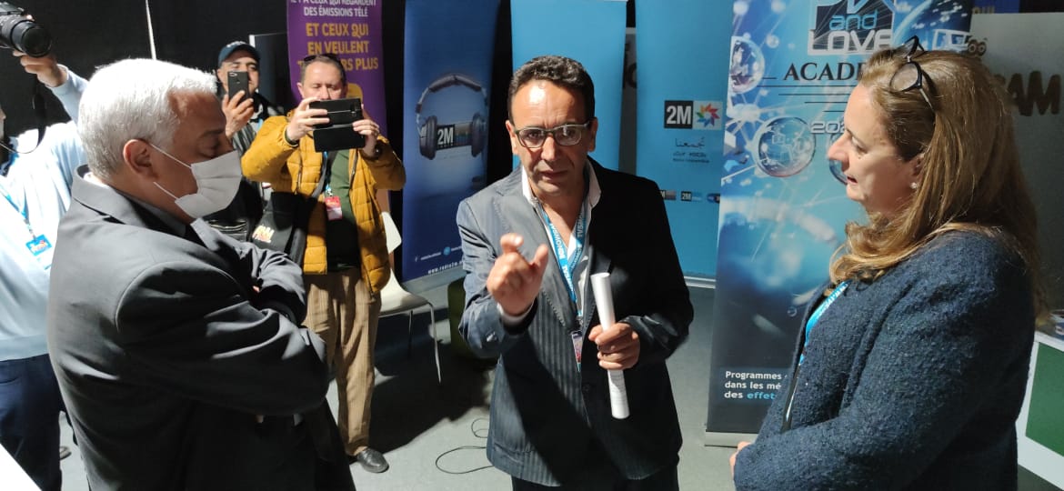 السيد عبدالغني الصبار عامل عمالة مكناس يشرف على افتتاح الدورة 20 للمهرجان الدولي الفيكام  .