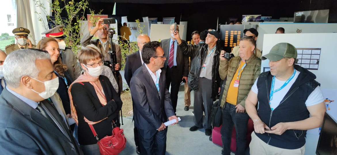 السيد عبدالغني الصبار عامل عمالة مكناس يشرف على افتتاح الدورة 20 للمهرجان الدولي الفيكام  .